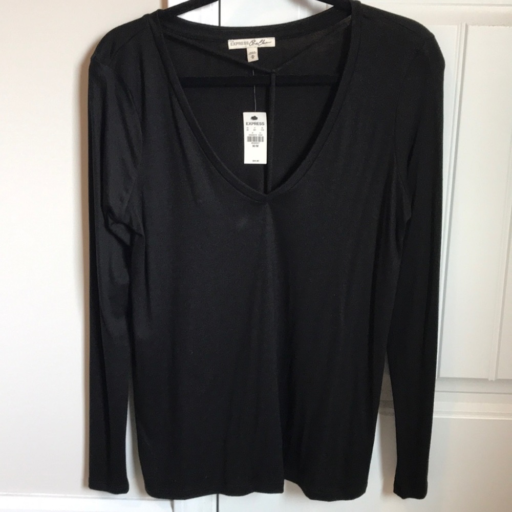 Express One Eleven T Strap Top